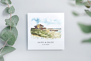 Watercolor House & Landscapes, an Illustration by Yorda Studio (Thumbnail 9 of 13)