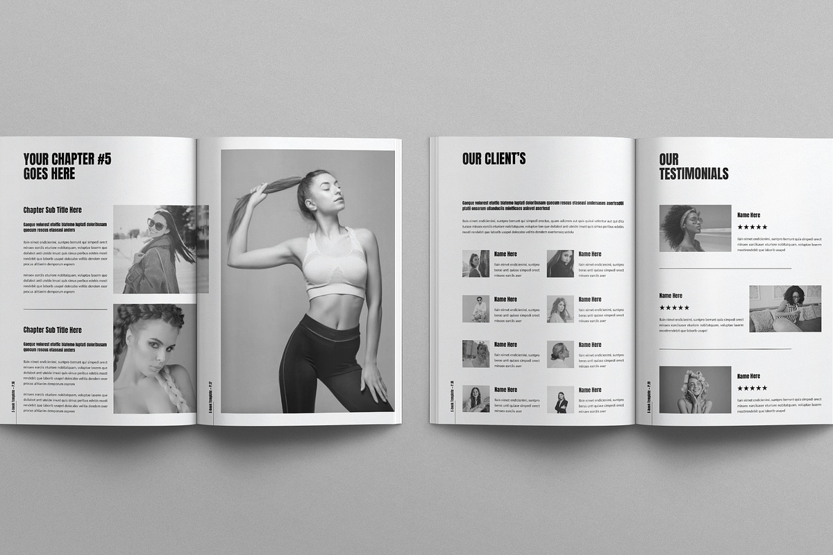 E-Book Template, a Brochure Template by E-Type (Photo 7 of 8)