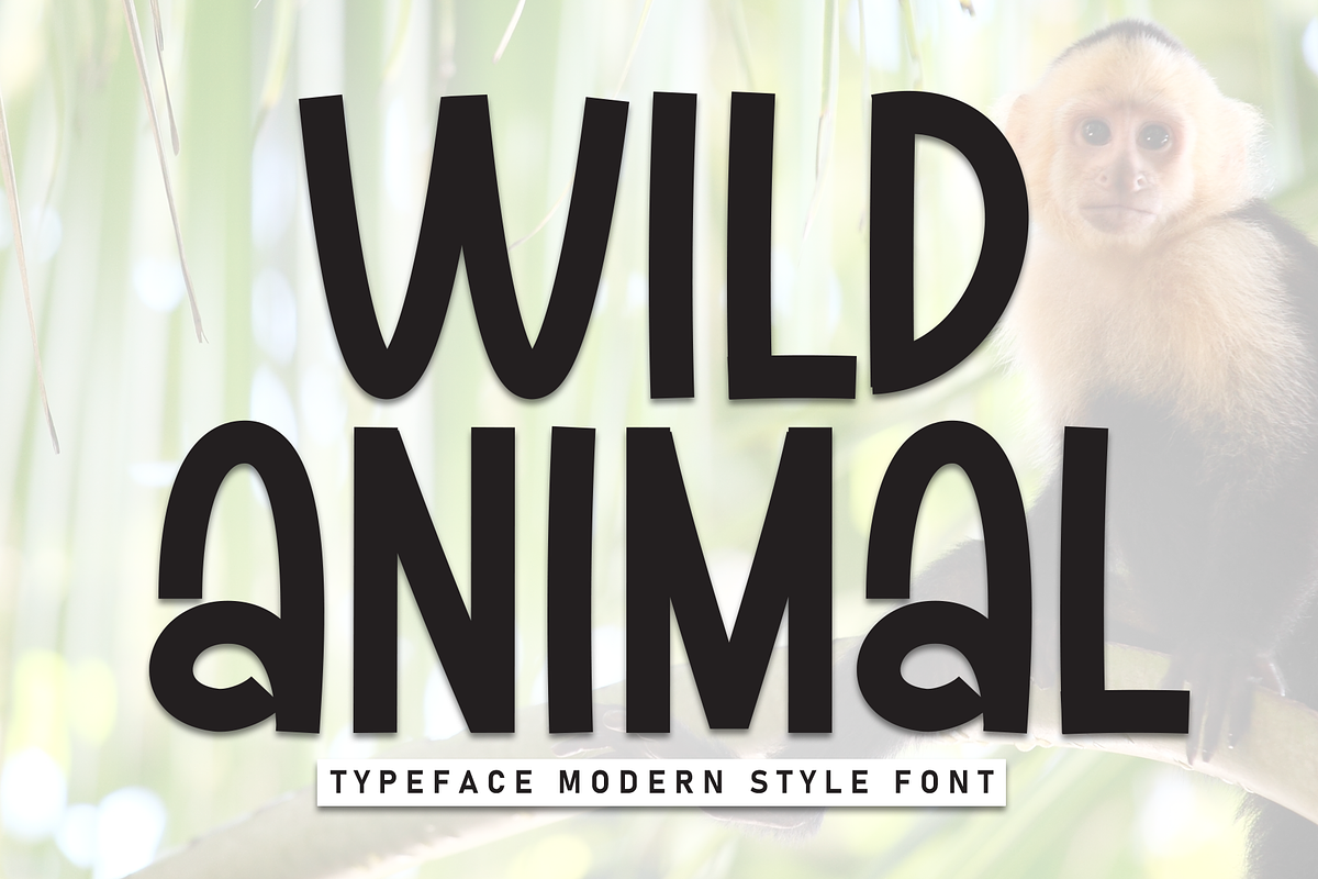 Wild Animal | Script Font, a Script Font by Scratchones (Photo 1 of 8)