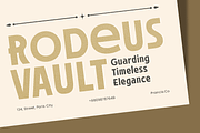 Hornet - Modern Art Deco Font, a Sans Serif Font by TokoPress (Thumbnail 6 of 12)