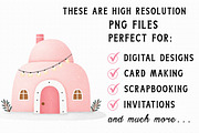 Watercolor Igloo Clipart, an Illustration by Libby Wishes (Thumbnail 5 of 7)