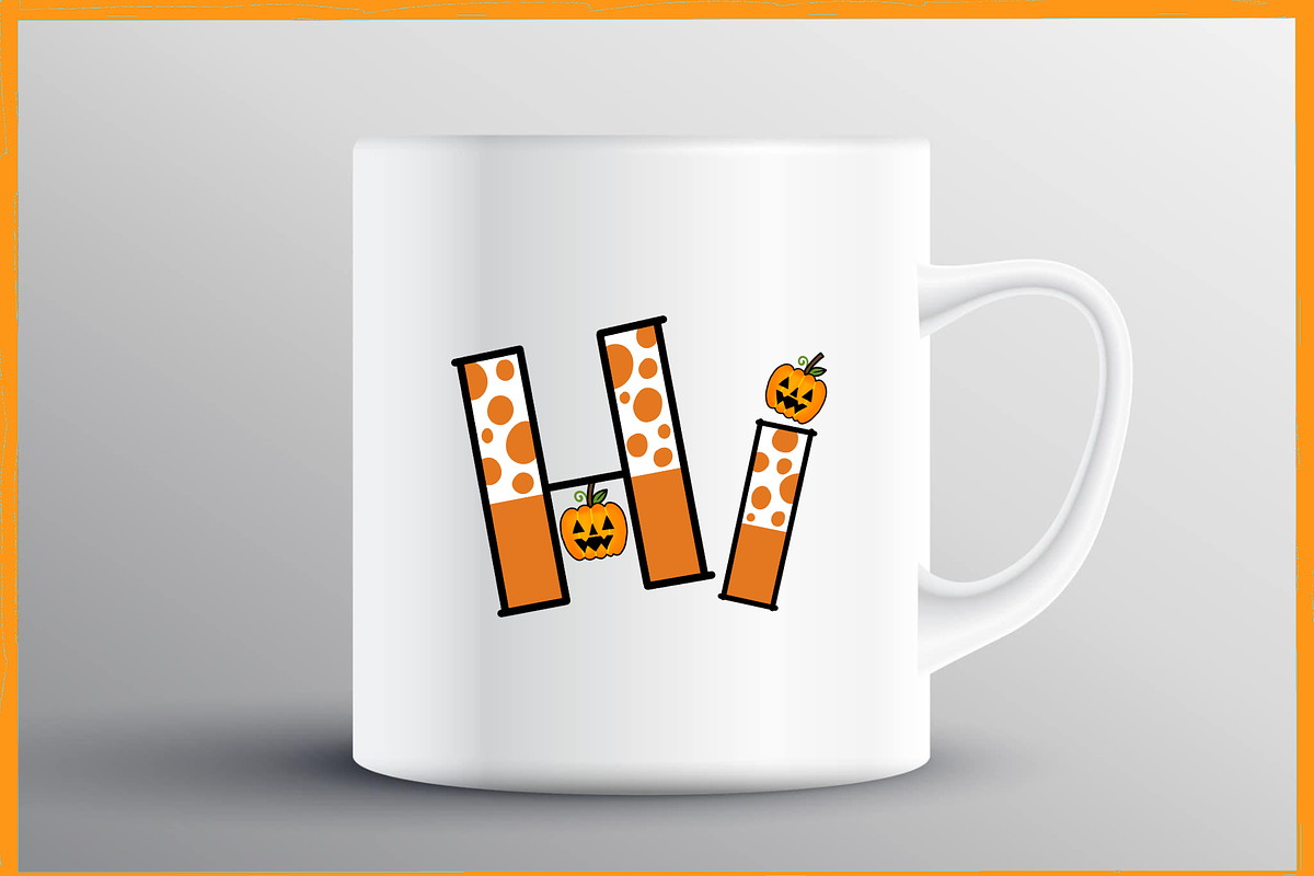 Spooky Pumpkin-PNG fonts, a Handwritten Font by It me digital art (Photo 4 of 7)