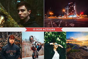 HDR Photoshop Actions