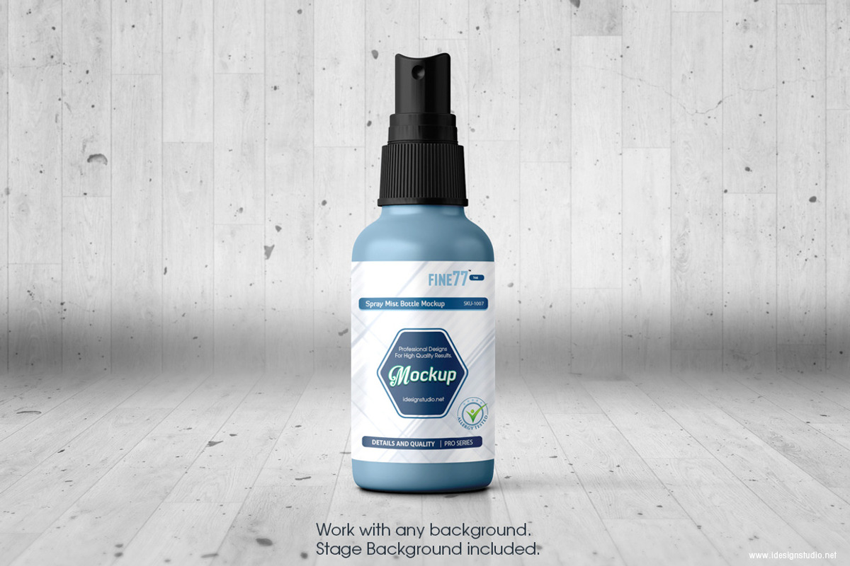 Spray Mist Bottle Mock-up, a Product Mockup by idesignstudio (Photo 6 of 6)