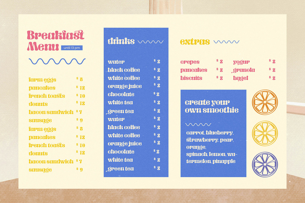 Beach Nagres Groovy Display Font, a Serif Font by timelesstype.co (Photo 12 of 20)