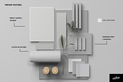 Scene Creator Mood Board Mockup Kit, a Pens & Pencil Mockup by Catkie - Digital Art (Thumbnail 2 of 29)