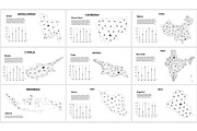 Maps line Presentation Template, a Presentation Template by Infographics project (Thumbnail 7 of 21)