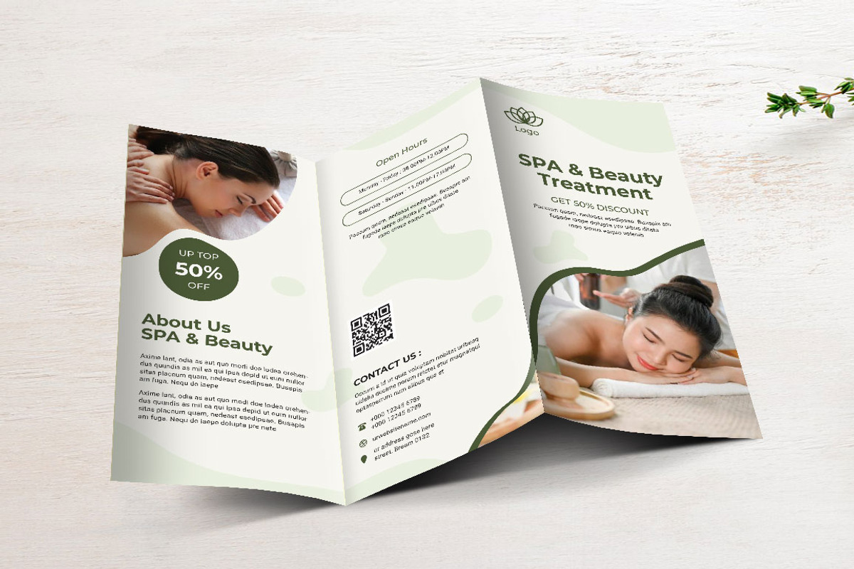 Spa & Beauty Treatment, a Brochure Template by yanindesign (Photo 2 of 3)