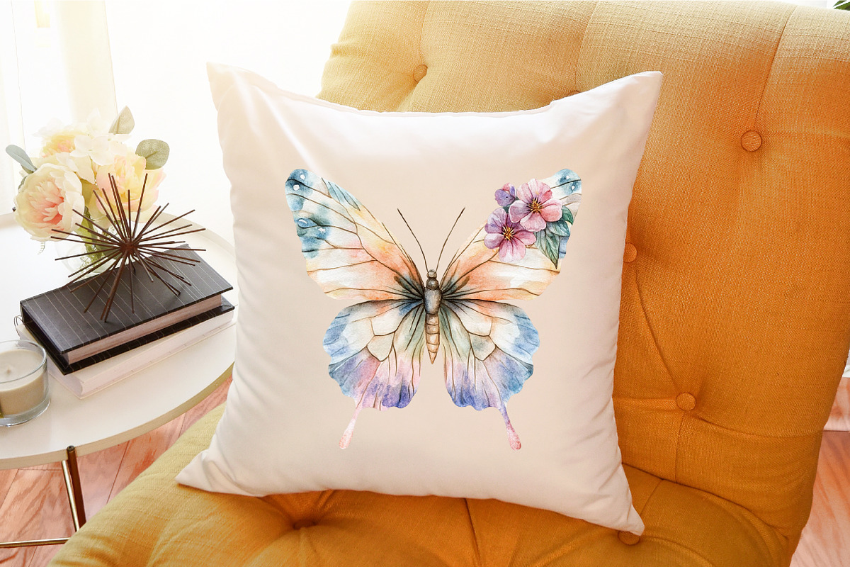 Floral Butterfly Png Bundle Butterfl, an Illustration by Sublimation Artist (Photo 6 of 6)