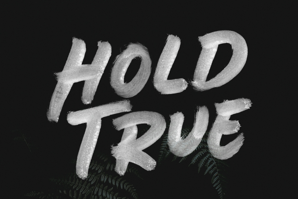 BOLDER - Smallcaps SVG Brush Font preview 6