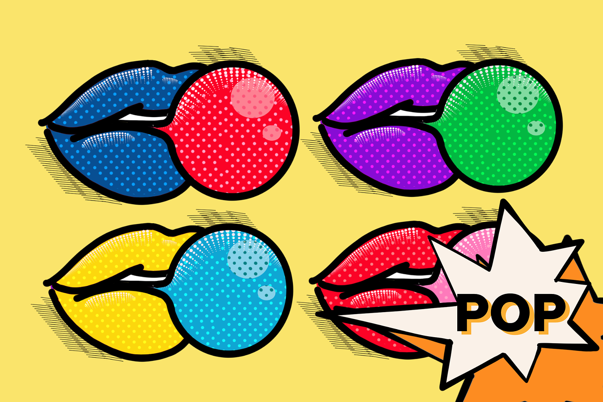 Pop Art 39 | Procreate Brush Kit, a Brush Add-On by Rachel McBride Creative (Photo 11 of 13)