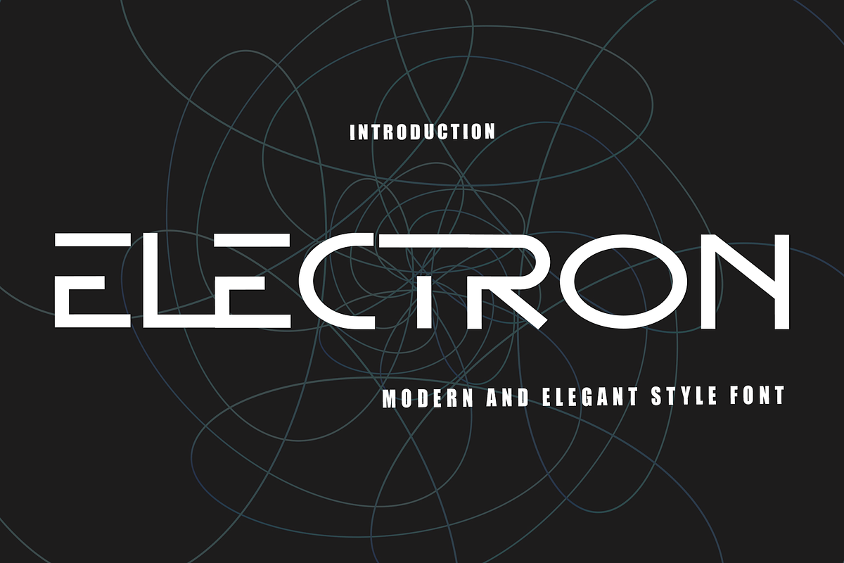 Electron, a Script Font by InermediaSTUDIO (Photo 1 of 8)
