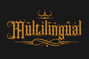 Earth Crisis | Blackmetal Font, a Blackletter Font by LetterStock (Thumbnail 11 of 11)