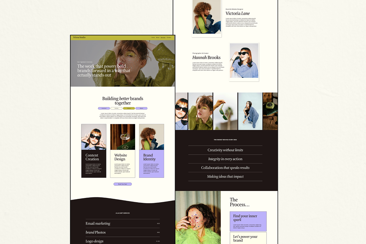 Squarespace Bold Agency Template, a Squarespace Template by Breah Designs (Photo 2 of 10)
