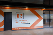 Wayfinding Wall Mockup, an Advertising Mockup by Farabion Studio (Thumbnail 2 of 2)