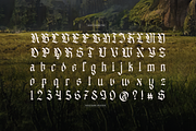 Lawlliet | Blackletter Typeface, a Blackletter Font by Denustudios (Thumbnail 10 of 12)