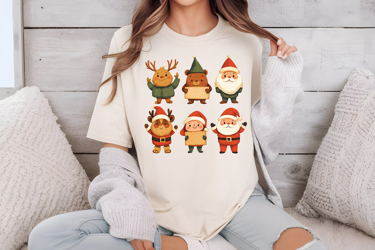 Funny Kawaii Characters PNG, an Illustration by DreamCafeArt (Photo 5 of 6)