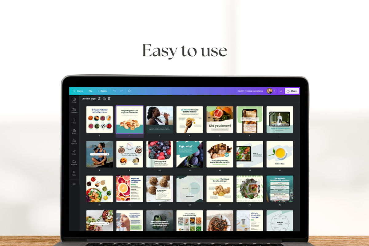 Nutrition Post Template Set I Canva, a Social Media Template by The Social Stuff (Photo 9 of 12)