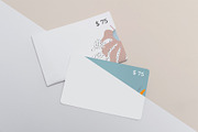Gift Card Mockup, a Packaging Mockup by Graphicnugget (Thumbnail 6 of 9)