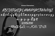 Anissa - Handwritten, a Script Font by Akifatype. (Thumbnail 5 of 6)