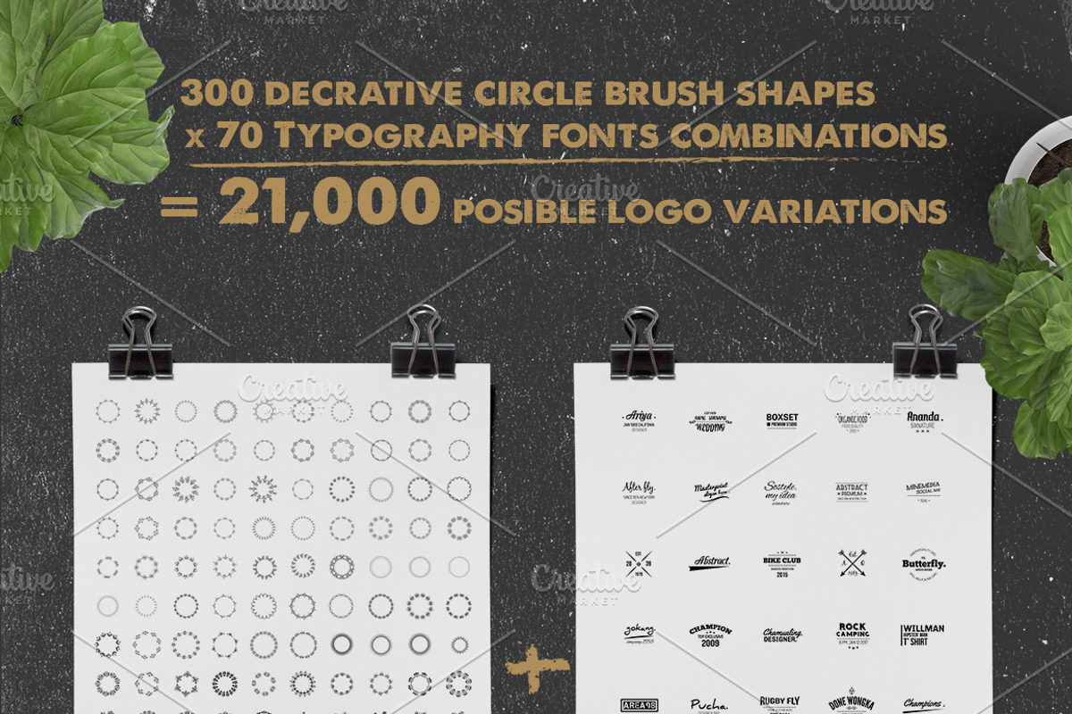 Logo Creation Kit, a Branding & Logo Template by The Craftsman (Photo 31 of 71)