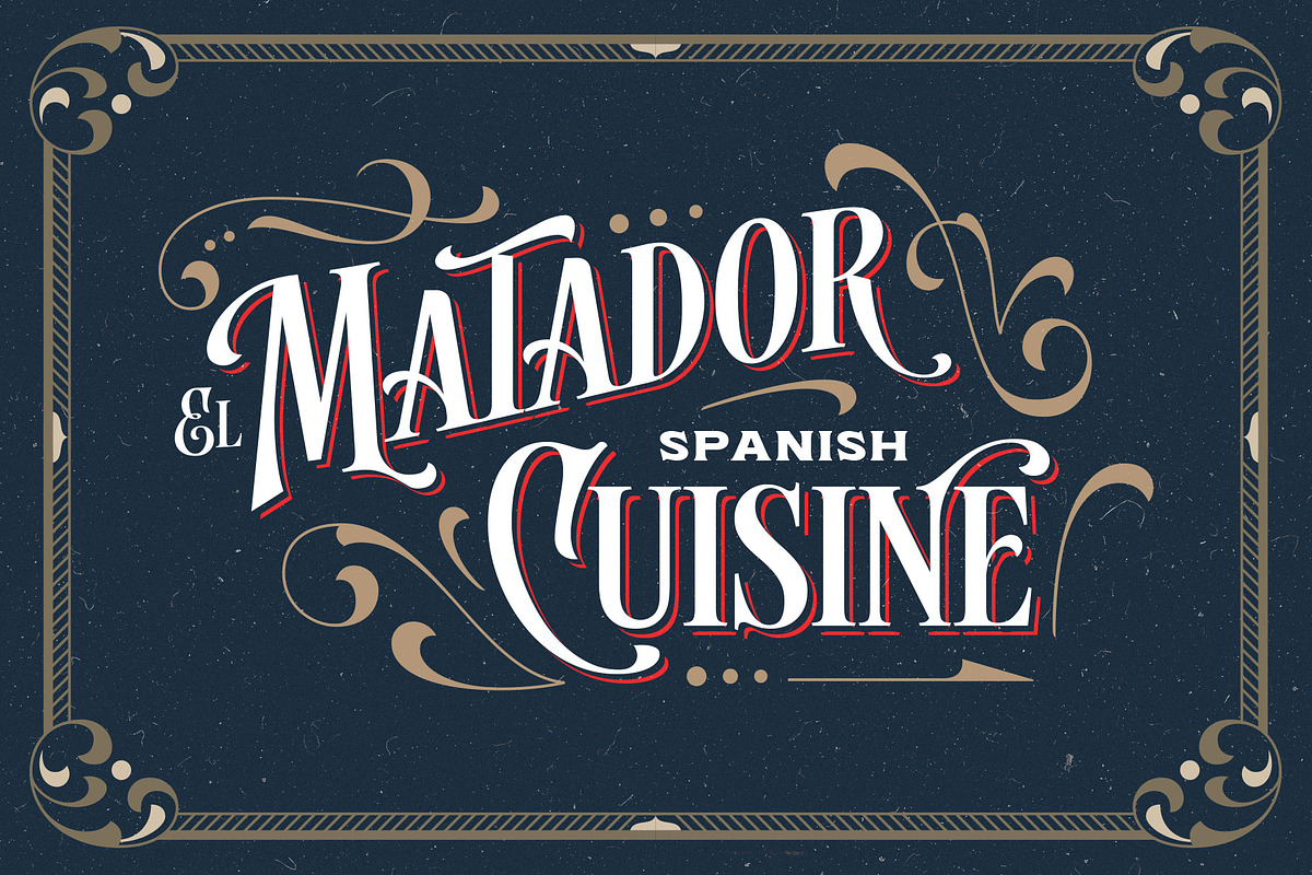 Arvoire Leonard - Layered Font, a Serif Font by Arterfak Project (Photo 2 of 11)