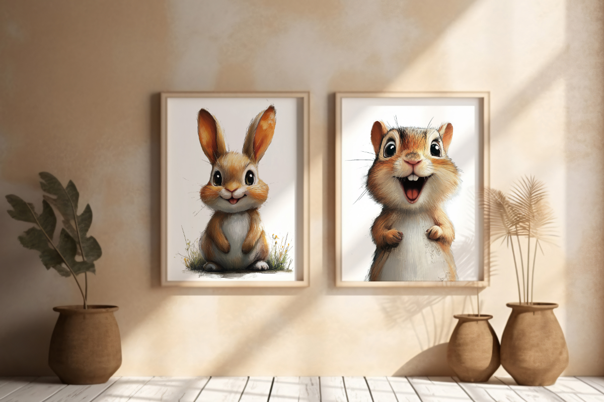 Cartoon Caricature Fall Animals