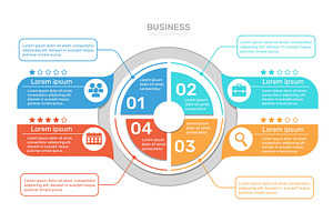 Infographic elements template, a Finance Illustration by YummyBuum