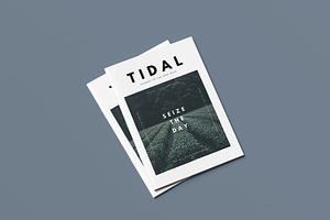 Magazine Brochure Mockup