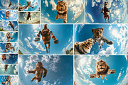 65 Jumping animals, an Animal Photo by Handmadefont (Thumbnail 6 of 13)
