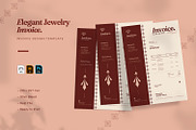 Elegant Jewelry - Invoice Template, a Print Template by VUNIRA (Thumbnail 1 of 3)