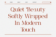 Roviane Modern Serif Font, a Serif Font by Rasio Studio (Thumbnail 6 of 9)