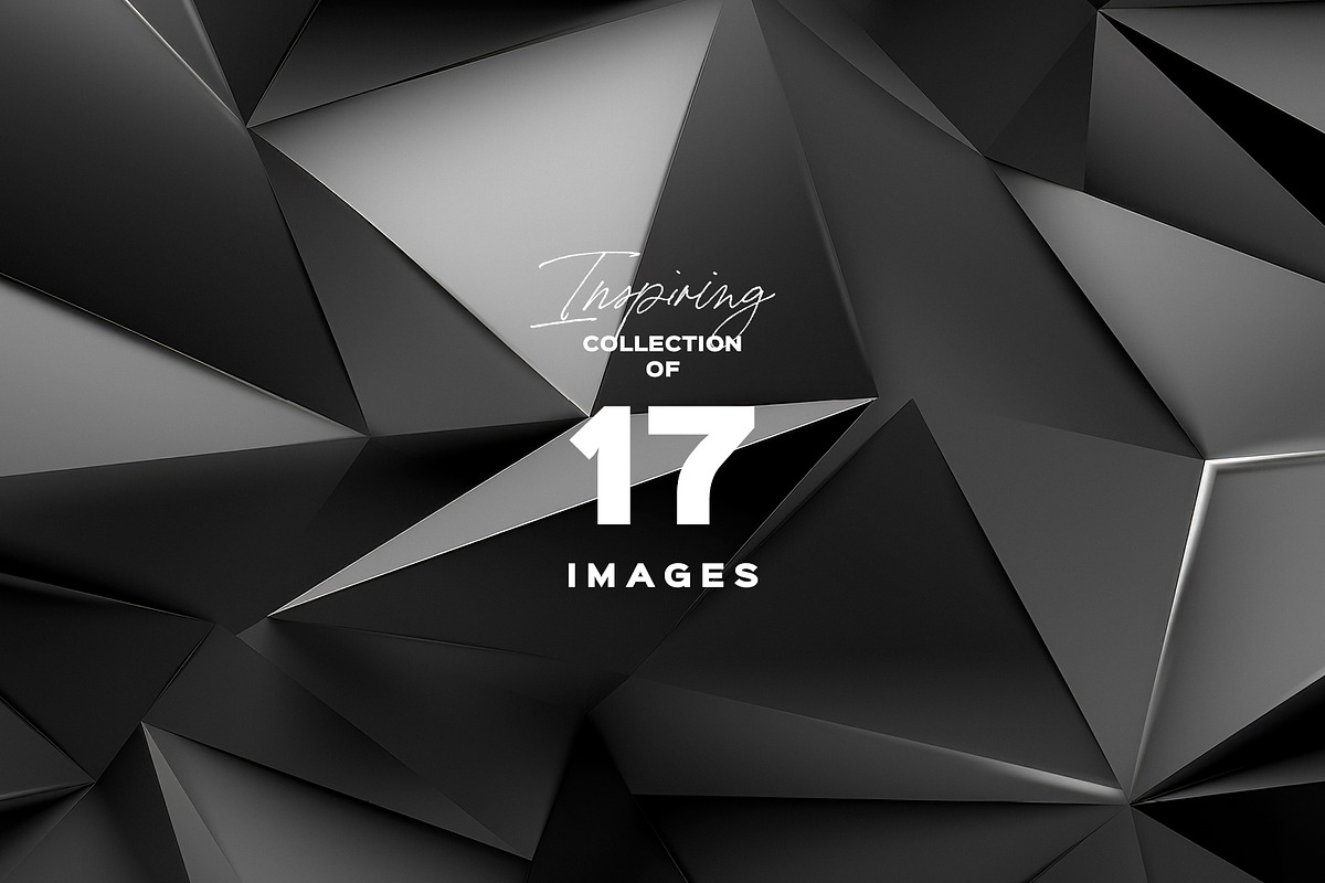 BLACK GEOMETRIC BACKGROUND, a Background Graphic by Sophico (Photo 5 of 5)