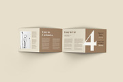 4 Fold Square Brochure Mockup, an Advertising Mockup by Illusiongraphic (Thumbnail 5 of 19)