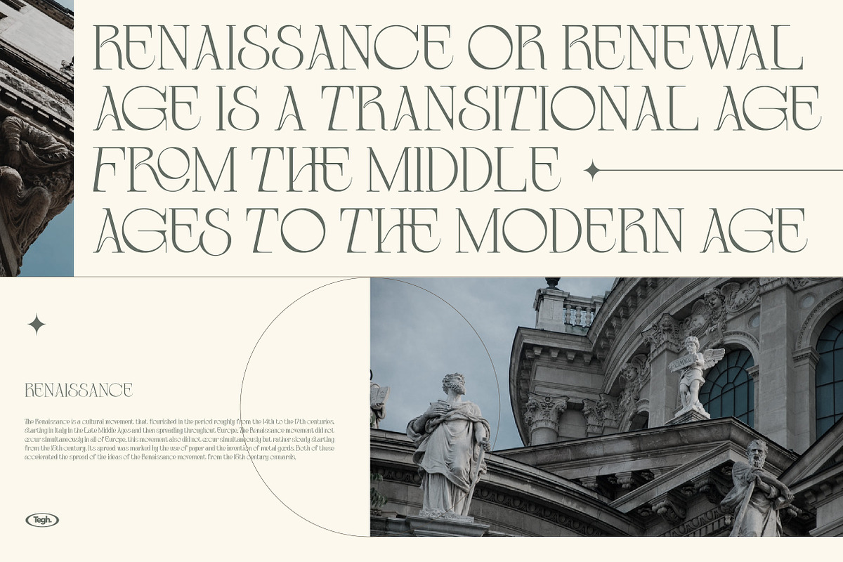 Coolumbus modern serif font, a Serif Font by Tegh co. (Photo 6 of 17)