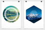 Vintage Charts - 12 Vectors & PNGs, an Object Graphic by Offset (Thumbnail 5 of 5)