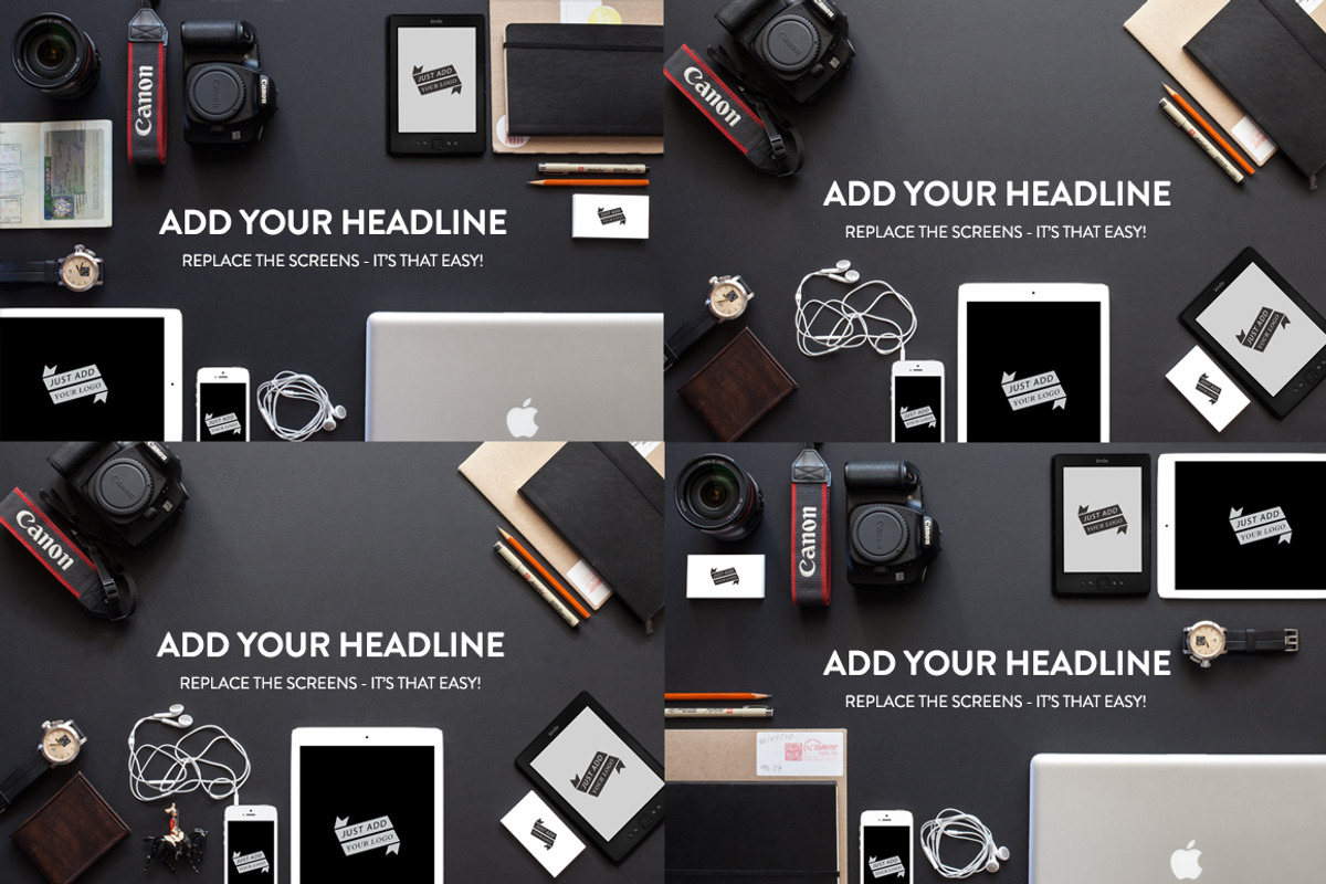 8 Designer Essentials Hero Images, an iPhone Mockup by RAPPIDLY (Photo 2 of 3)