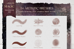 Magic Procreate Brush Set & Extras