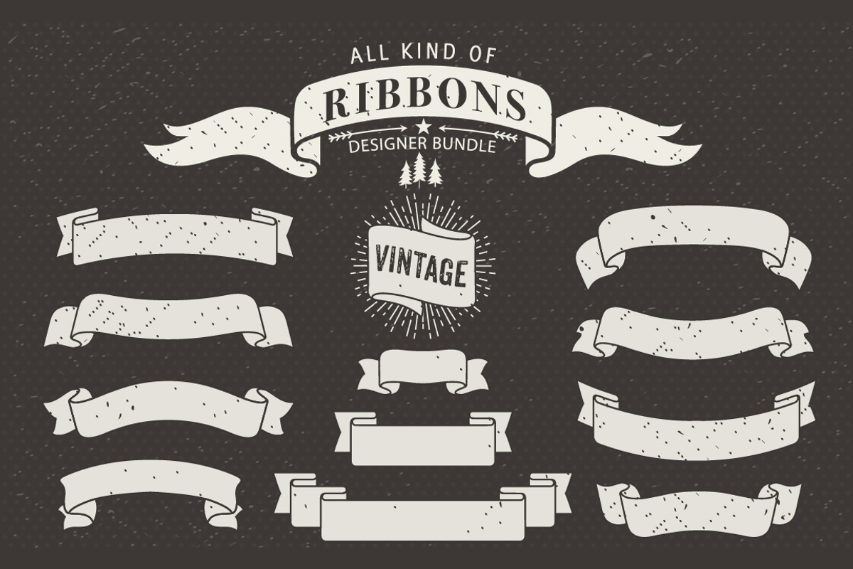 Vintage design bundle, an Illustration by VectorBakery (Photo 3 of 3)