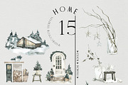 WINTER MOOD Seasonal collection, a Seasonal Illustration by Anastezia Luneva (Thumbnail 5 of 16)