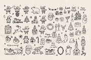 Hand Drawn Whimsical Christmas Icon, an Outline Icon by Baleee (Thumbnail 2 of 7)