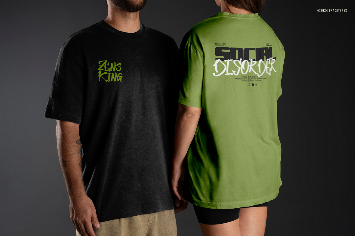 Zens King | Graffiti Marker, a Handwritten Font by gracetype_studio (Photo 8 of 12)