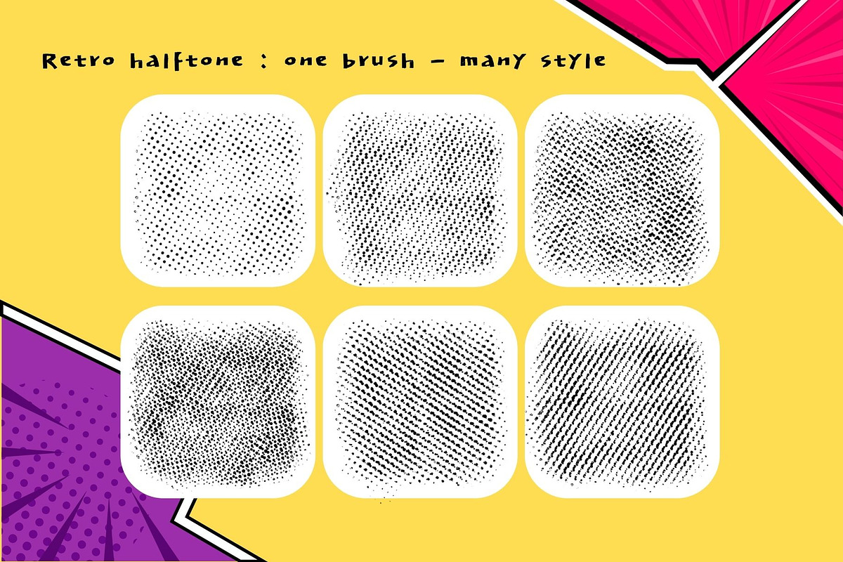 Funky Pop Grunge Procreate Brushes, a Brush Add-On by ProcreateiBox (Photo 8 of 8)