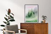 Foggy Forest Watercolor Set, an Illustration by AlineArtStore (Thumbnail 7 of 13)