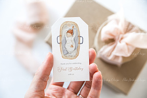 Gift Tag Mockup,Favor Tag Mockup, 1