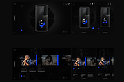 Black & Blue (Dark UI KIT), an UI Kit Template by Filip Korzycki (Thumbnail 7 of 8)