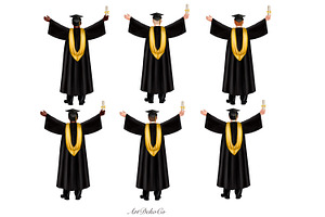 Graduation 2023. Graduates Clipart.