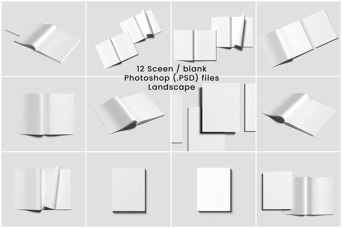 US Letter Magazine Mockup, a Books & Magazine Mockup by Jestdio (Photo 17 of 17)