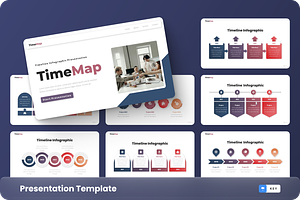 TimeMap - Timeline Infographic, a Presentation Template by GraphauseProject