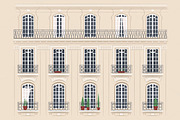 12 building facades. VECTOR, a Food Illustration by Natalka Dmitrova art (Thumbnail 7 of 14)